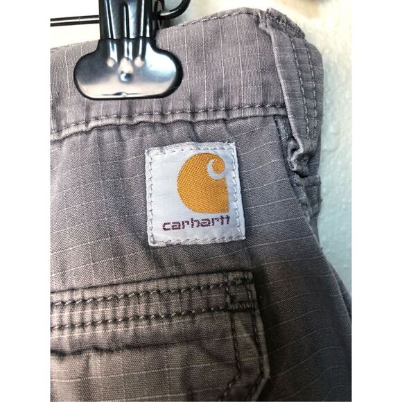 Carhartt Men's Rugged Flex Relaxed Fit Canvas Cargo Work Pant Size 38X 30 - Picture 8 of 16